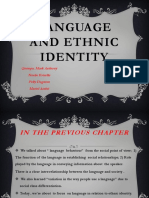 Language and Ethnic Identity