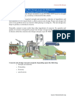 Concrete Mix Design Calculation For M20