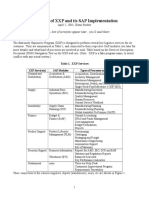 Overview of XXP and Its SAP Implementation