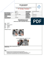 NDT Test Report NTP PDF