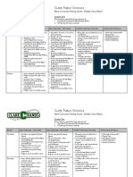 Lare Ublic Chools: Band Curriculum Pacing Guide - Middle School Band