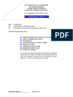 PPP Corporate KYC Format