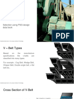 V Belt and Sample Problem