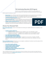 Comptia Continuing Education Activity Chart Sep4