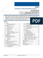 001-56377 AN56377 PSoC 3 and PSoC 5LP Introduction To Implementing USB Data Transfers PDF