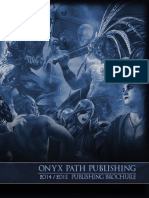 Onyx Path Gen Con 2014 Brochure