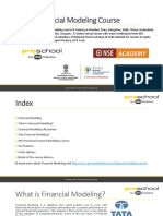 Financial Modeling Course