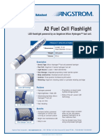 LED Flashlight Powered by An Angstrom Micro Hydrogen™ Fuel Cell