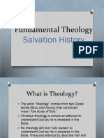 Fundamental Theology: Salvation History