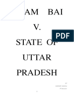 Ujjam Bai v. State of UP Case Analysis PDF