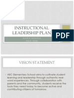 Instructional Leadership Plan