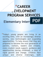 Career Development Program Services