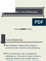 Assembly Line Balancing