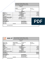 Pay Slip Template