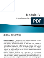 Urban Renewal & Conservation
