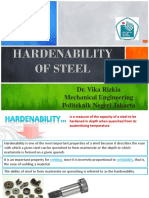 Hardenability of Steel