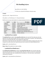 File Handling in Java