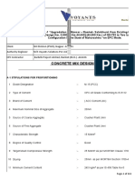 Concrete Mix Design of M-15 (PCC)