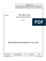 Product Specification: Boe Hydis Technology Co., LTD