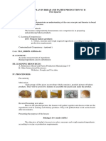 Detailed Lesson Plan in Bread and Pastry Production NC Ii First Quarter I. Objectives
