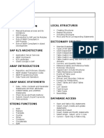 Core Abap: Erp Introduction Local Structures