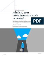 Admit It Your Investments Are Stuck in Neutral