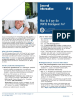 Howdoipaythe Uscis Immigrant Fee?: General Information F4