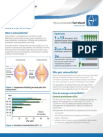 Osteoarthritis 1 13 2 3 2x: Musculoskeletal Factsheets