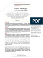 Factor VIII Products and Inhibitor Development in Severe Hemophilia A