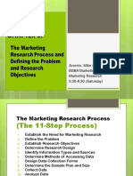 Marketing Research Chapter 3 and 4 