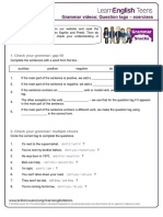 Tag Questions British Council PDF