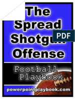 Spread Shotgun Offense PowerPoint Playbooks PDF