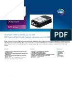 Xitanium 70W 0.2-0.7A LS 12-24V DC Input Off-Grid Dual-Channel Constant-Current LED Driver