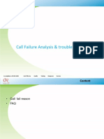 Call Failure Analysis & Troubleshooting: in Compliance With ISO-9001 Cost Effective Quality Manpower Training Services