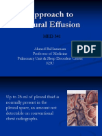 Approach To Pleural Effusion