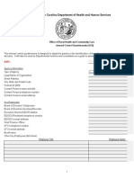 Internal Control Questionnaire