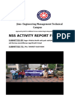 Nss Activity Report File: Jims Engineering Management Technical Campus