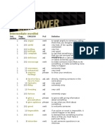 Empower B1 Word List EnG PDF