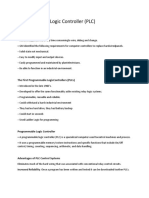 Programmable Logic Controller (PLC) : The Need For Plcs