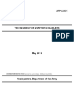 ATP 4-35.1 (FM 4-30.13) Techniques For Munitions Handlers (31 May 2013)