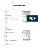 Timber Design: Bending Stress