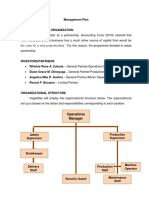 Management Plan: Operations Manager