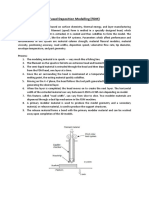 Fused Deposition Modelling (FDM)