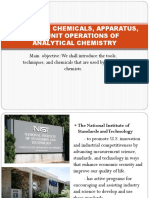 Chapter 2: Chemicals, Apparatus, and Unit Operations of Analytical Chemistry