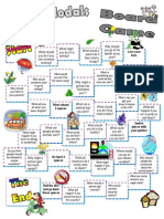 Modal Verb Board Game