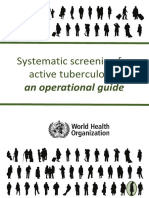 Systematic Screening For Active TB