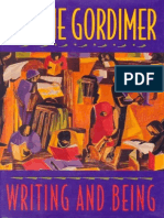 Nadine Gordimer - Writing and Being