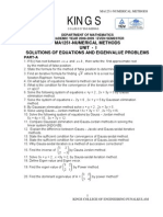 Numerical Methods-Ma1251