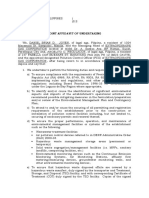 Affidavit of Joint Undertaking of The PCO and Managing Head