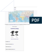 Biogeography: Evolutionary Biology